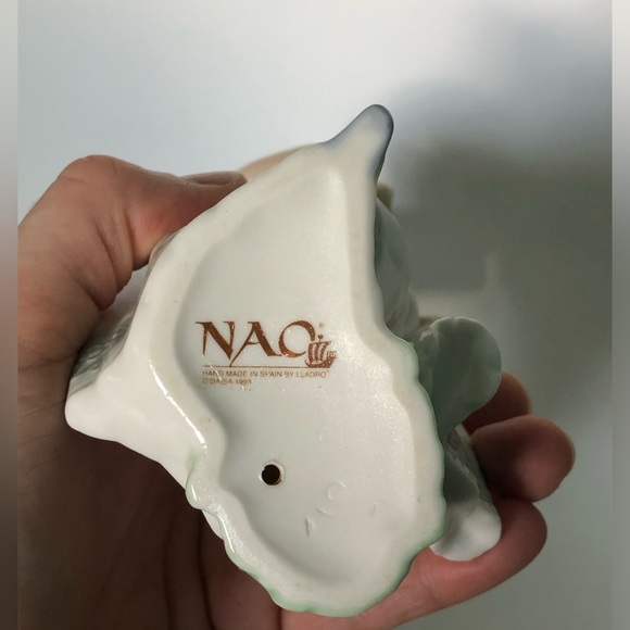 Vintage NAO Lladro Brillo Flores De Primavera flowers of spring girl with basket - Picture 5 of 15